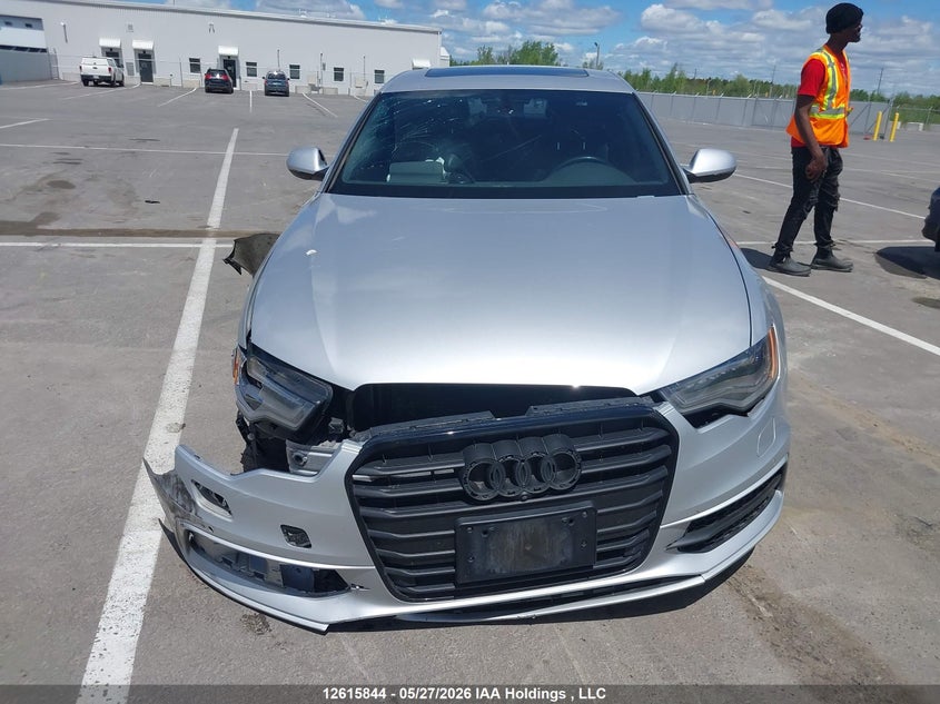 2015 Audi A6 3.0T Technik VIN: WAUJGCFC6FN013671 Lot: 12615844