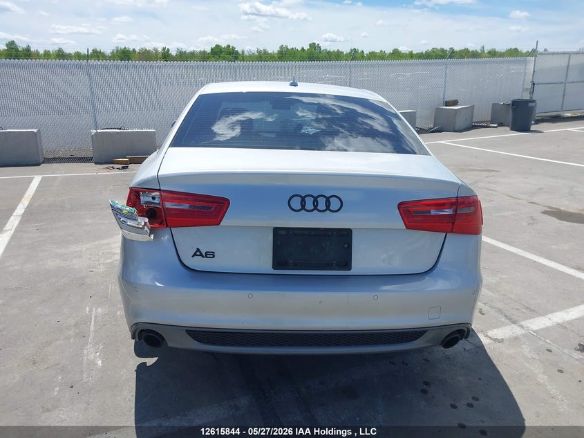 2015 Audi A6 3.0T Technik VIN: WAUJGCFC6FN013671 Lot: 12615844
