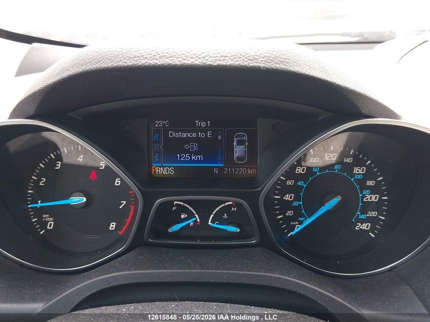 2013 FORD ESCAPE SPORT UTILITY VEHICLE 1.6L I-4 DI, DOHC, VVT, TURBO, 173HP