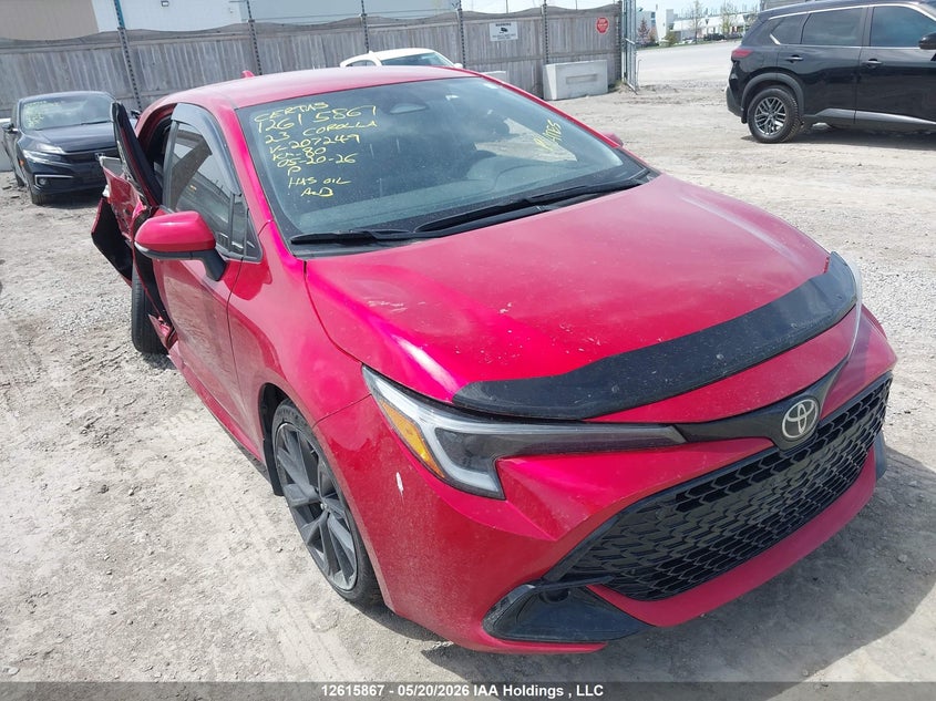 2023 Toyota Corolla Se, Правый зад, IAAI, VIN JTNK4MBE6P3207249