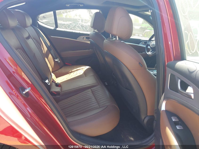 2021 Genesis G70 VIN: KMTG64LA2MU072505 Lot: 12615870