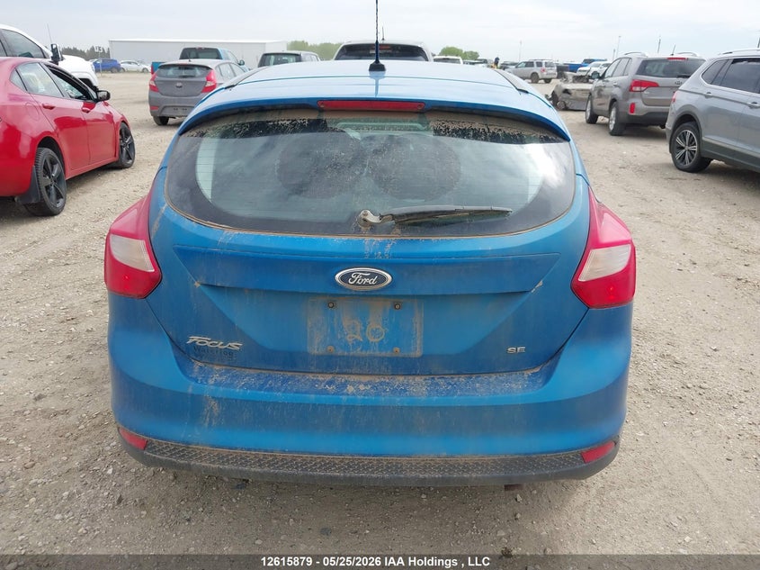 2012 Ford Focus 2.0 Se blue Lot 111012615879 Vin 1FAHP3K29CL239702