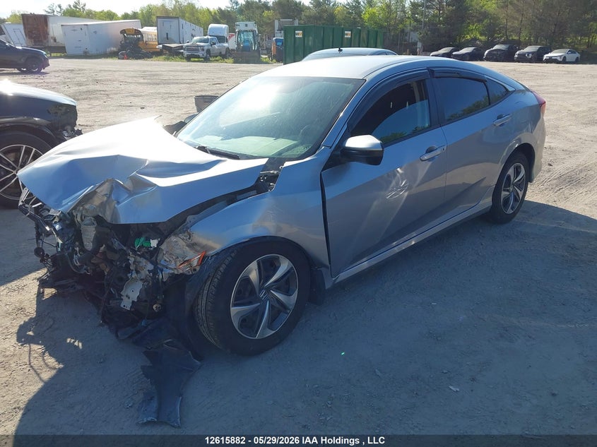 Vin: 2hgfc2f59kh031764, lot: 3014757, honda civic 20192