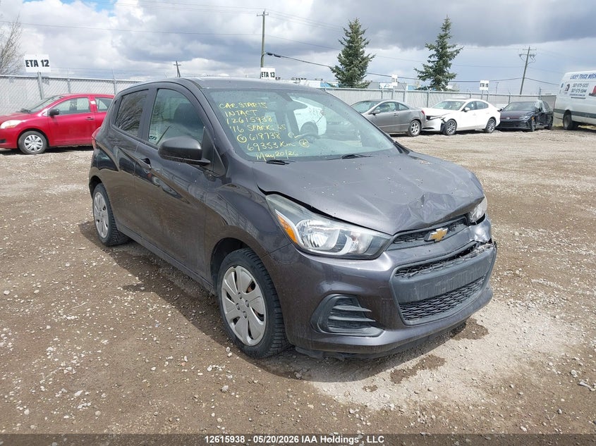 Vin: kl8ca6sa1gc618738, lot: 3014856, chevrolet spark ls 2016 img_1