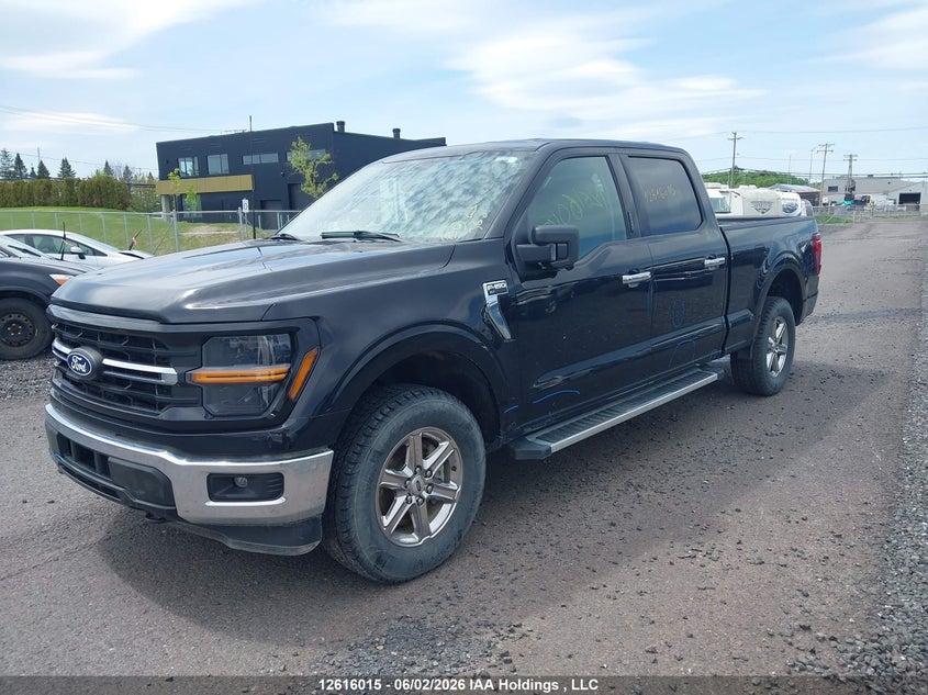 2024 Ford F150 Xlt, Front, IAAI, VIN 1FTFW3L82RKE02082 — photo 2