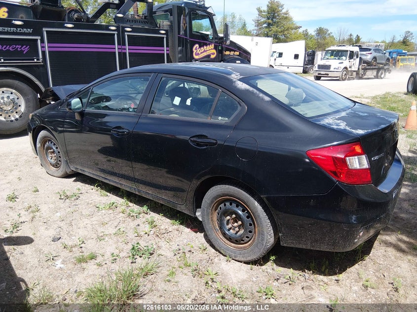 2012 HONDA CIVIC SEDAN 1.8L I-4 VVT, 140HP