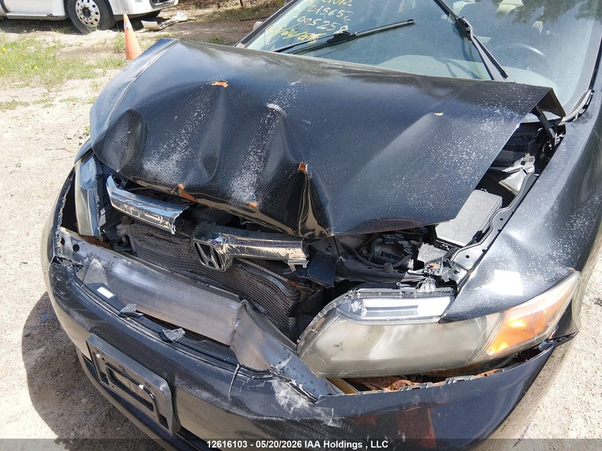 2012 HONDA CIVIC SEDAN 1.8L I-4 VVT, 140HP