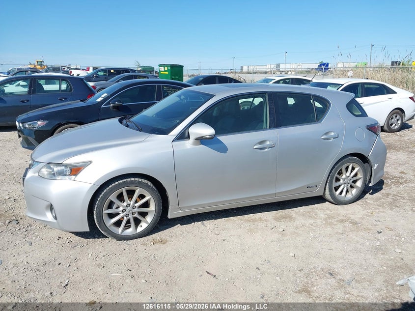 2012 Lexus Ct 200H VIN: JTHKD5BH4C2113793 Lot: 12616115