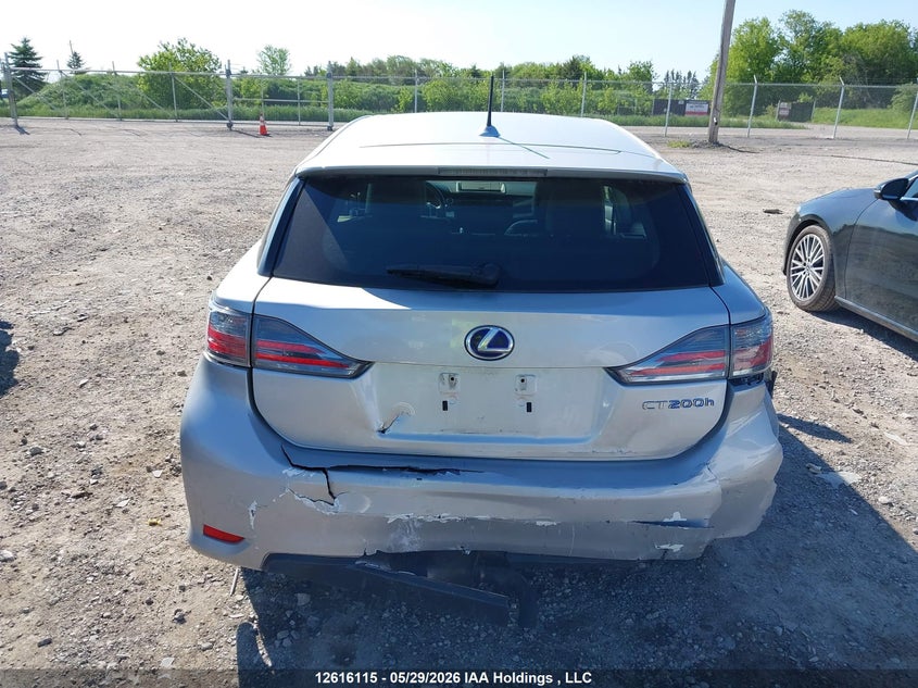 2012 Lexus Ct 200H VIN: JTHKD5BH4C2113793 Lot: 12616115