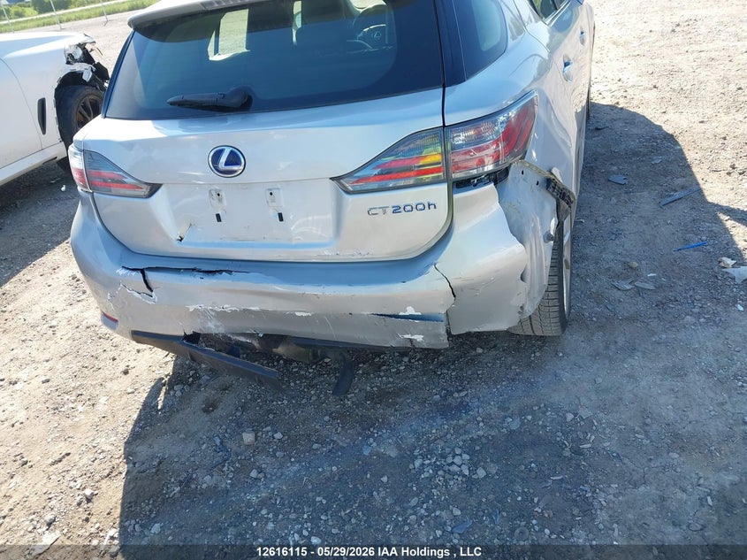 2012 Lexus Ct 200H VIN: JTHKD5BH4C2113793 Lot: 12616115