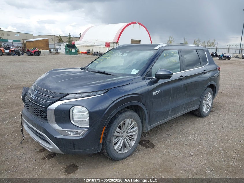 2024 Mitsubishi Outlander Phev Le/Sel, Front, IAAI, VIN JA4T5VA92RZ621154 — photo 2