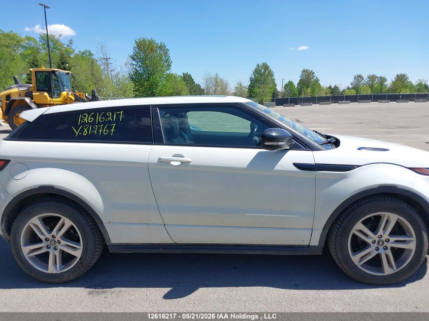 2013 Land Rover Range Rover Evoque Dynamic Premium VIN: SALVT1BG2DH812767 Lot: 12616217
