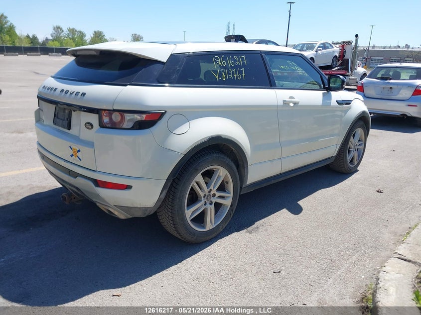 2013 Land Rover Range Rover Evoque Dynamic Premium VIN: SALVT1BG2DH812767 Lot: 12616217