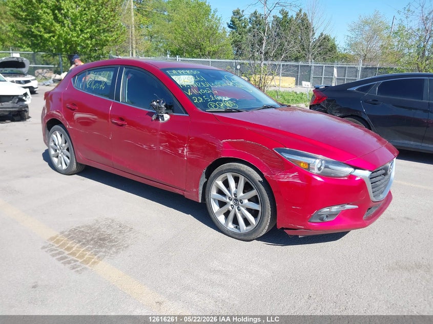 Vin: jm1bn1m30h1140074, lot: 3015226, mazda 3 grand touring 2017 img_1