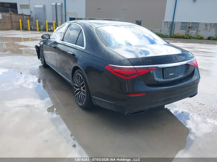 Vin: w1k6g7gb1na089073, lot: 3015228, mercedes-benz s 580 4matic 20223