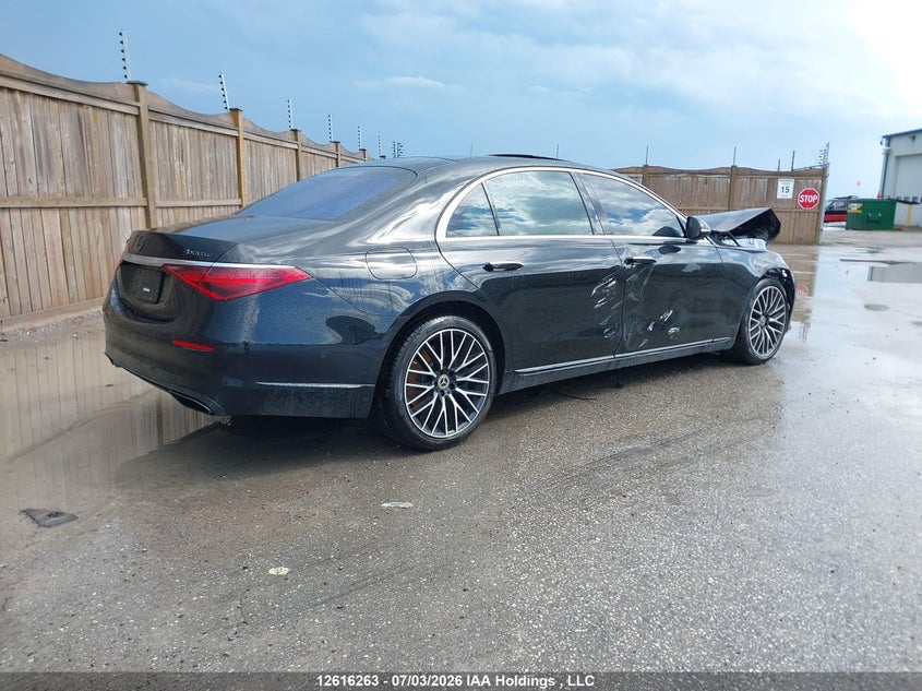 Vin: w1k6g7gb1na089073, lot: 3015228, mercedes-benz s 580 4matic 20224