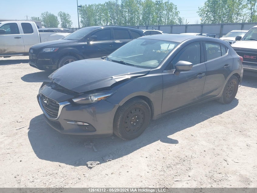 Vin: jm1bn1m32h1105715, lot: 3015278, mazda mazda3 gt 20172