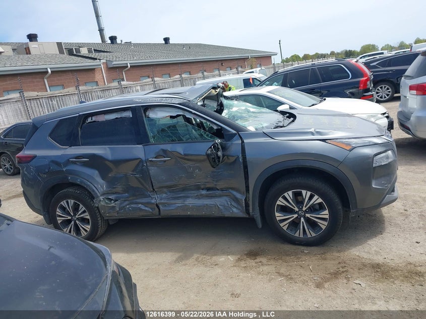 2021 Nissan Rogue Sv VIN: 5N1AT3BB9MC744272 Lot: 12616399