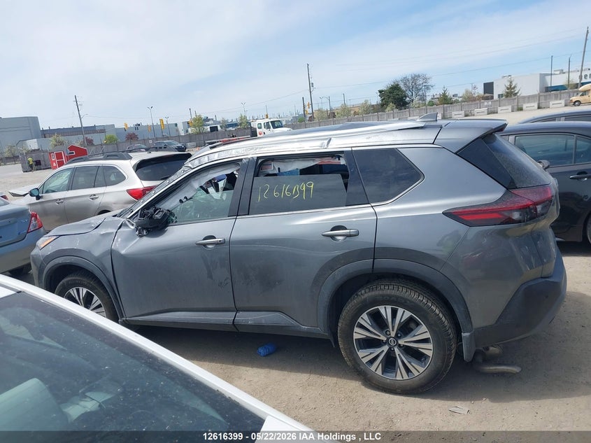 2021 Nissan Rogue Sv VIN: 5N1AT3BB9MC744272 Lot: 12616399