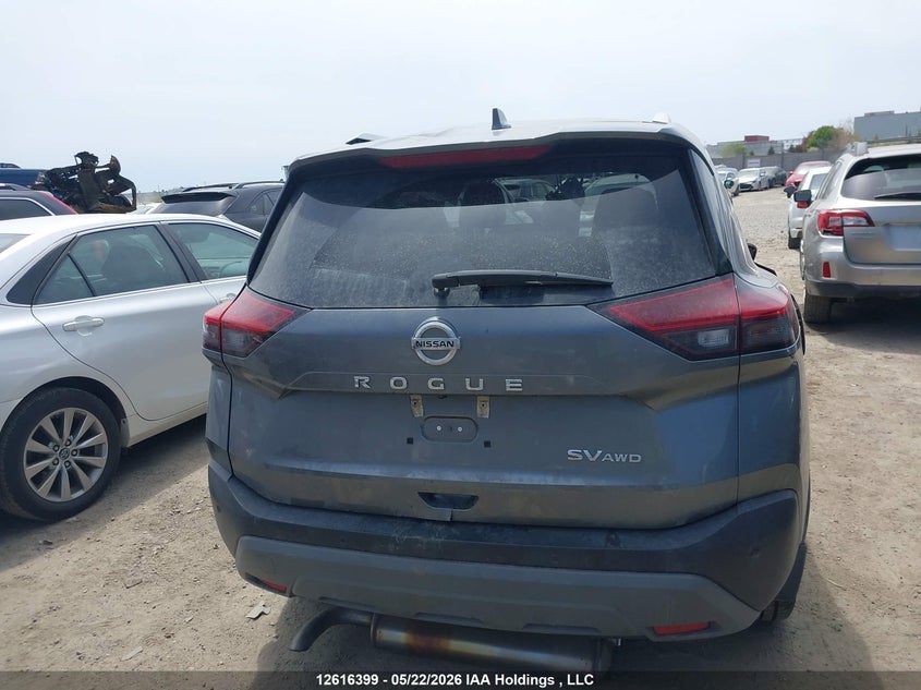 2021 Nissan Rogue Sv VIN: 5N1AT3BB9MC744272 Lot: 12616399