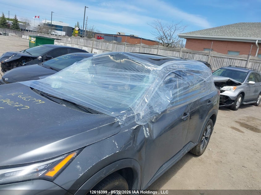 2021 Nissan Rogue Sv VIN: 5N1AT3BB9MC744272 Lot: 12616399