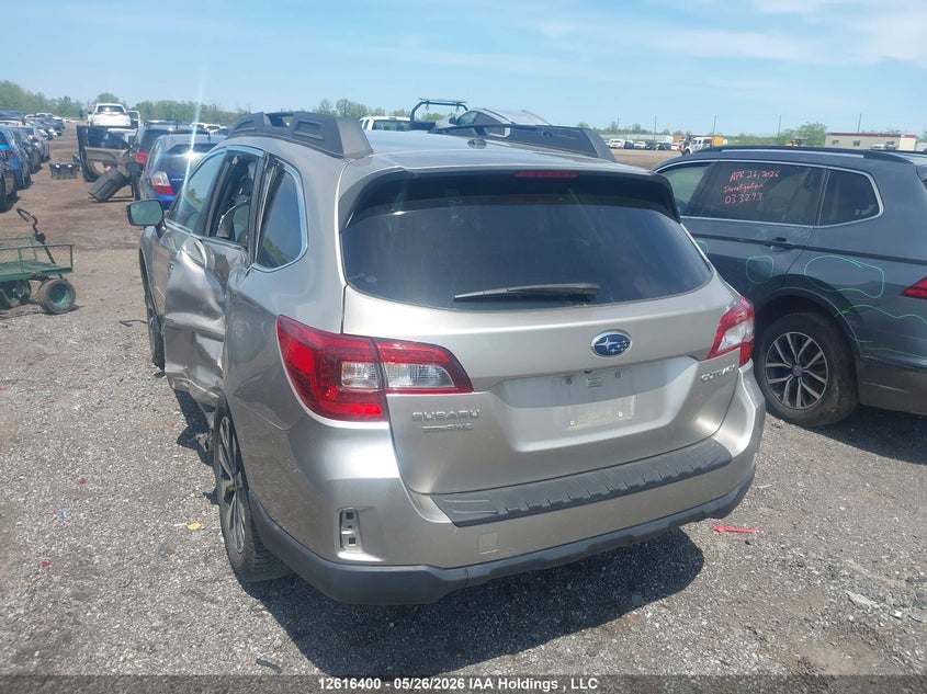 2015 SUBARU OUTBACK SPORT UTILITY VEHICLE 2.5L H-4 DOHC, VVT, 175HP