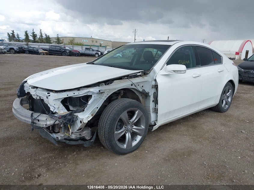 2012 Acura TL, Front, IAAI, VIN 19UUA9F51CA801669 — photo 2