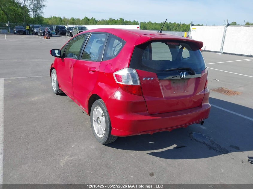 Vin: jhmge8h58ac802650, lot: 3015399, honda fit lx 20103