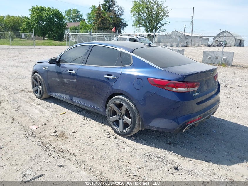 Vin: 5xxgw4l28jg230242, lot: 3015411, kia optima sx turbo 20183