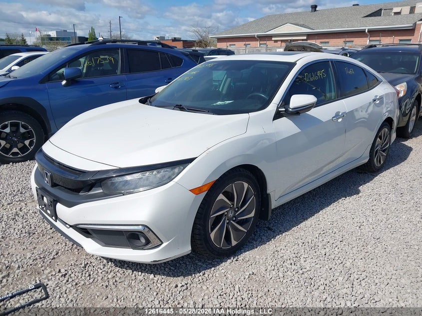 Vin: 2hgfc1f93kh101403, lot: 3015419, honda civic touring 20192