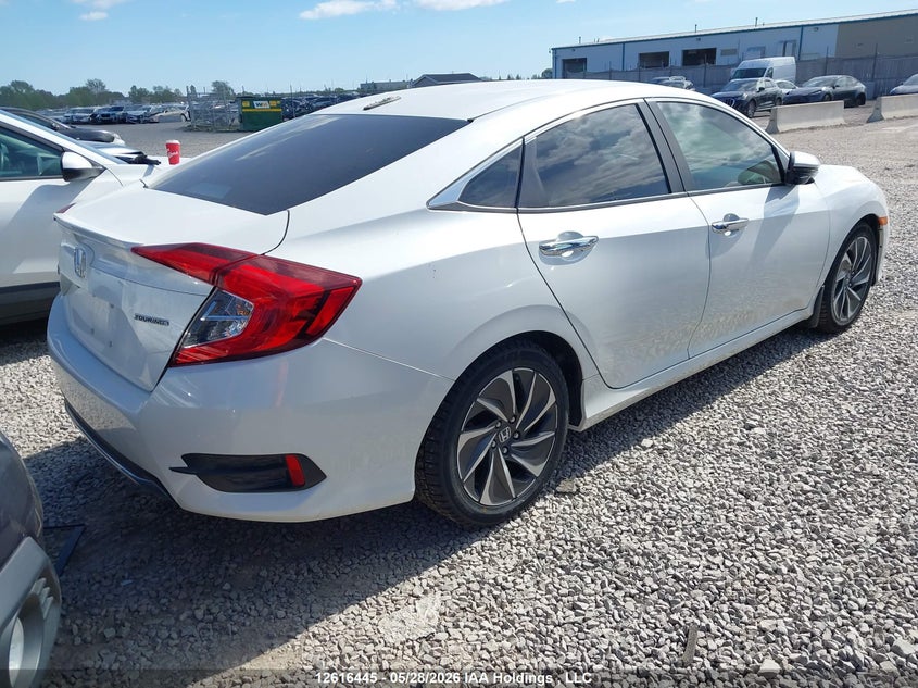Vin: 2hgfc1f93kh101403, lot: 3015419, honda civic touring 20194