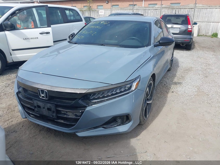 Vin: 1hgcv1f37na800142, lot: 3015446, honda accord sedan 20222