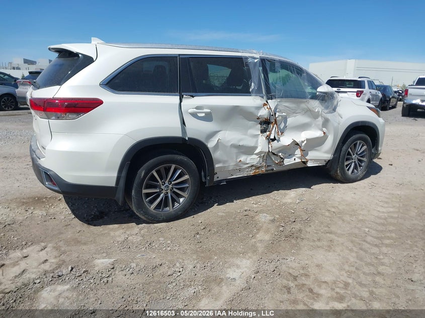 Vin: 5tdjzrfh4ks593776, lot: 3015477, toyota highlander xle 20194