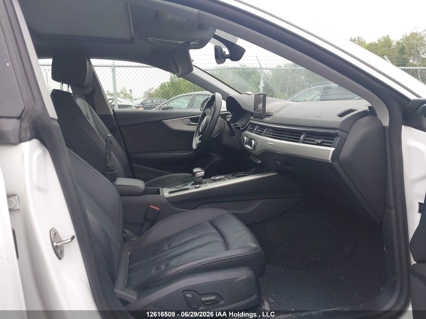 2019 AUDI A5 HATCHBACK 2.0L I-4 DI, DOHC, VVT, TURBO, 248HP