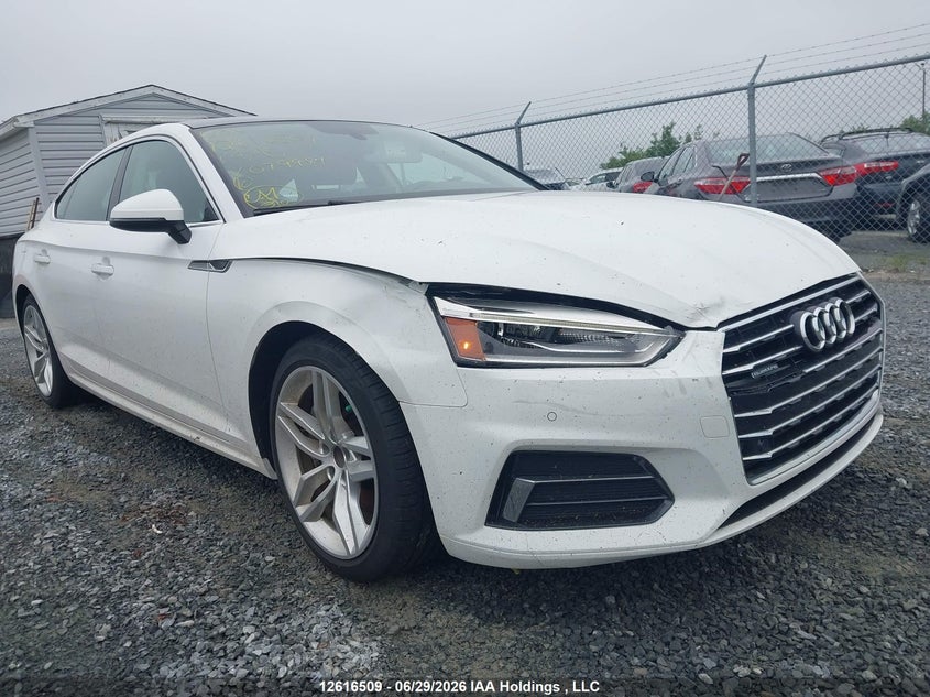 2019 AUDI A5 HATCHBACK 2.0L I-4 DI, DOHC, VVT, TURBO, 248HP