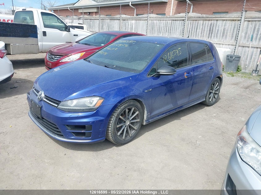 Vin: wvwwf7au6hw079024, lot: 3015575, volkswagen golf r 20172