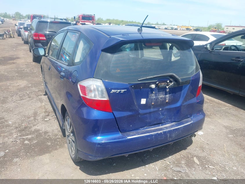Vin: lucge8g75c3003167, lot: 3015584, honda fit sport 5dr 20123