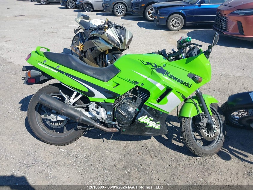 2002 Kawasaki Ex250 F VIN: JKAEXMF132A087733 Lot: 12616609