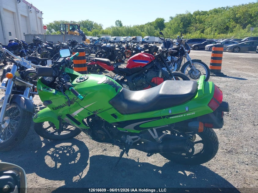 2002 Kawasaki Ex250 F VIN: JKAEXMF132A087733 Lot: 12616609