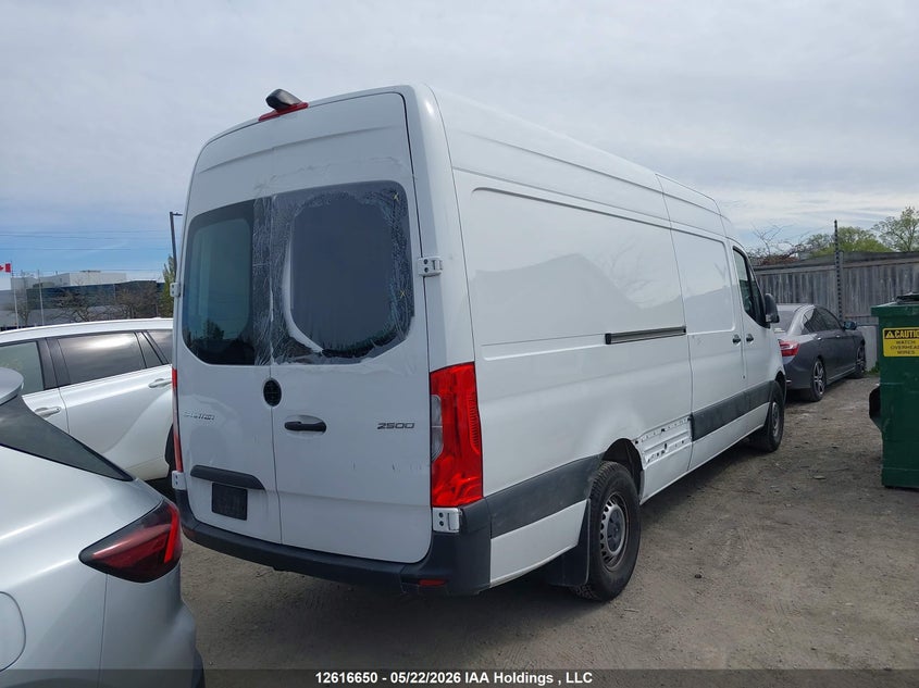 2022 Mercedes-Benz Sprinter 2500 VIN: W1W4DCHY4NP448097 Lot: 12616650