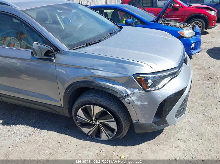 2025 Volkswagen Taos Se VIN: 3VVUC7B27SM059712 Lot: 12616717