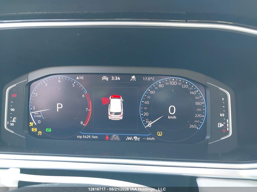 2025 Volkswagen Taos Se VIN: 3VVUC7B27SM059712 Lot: 12616717