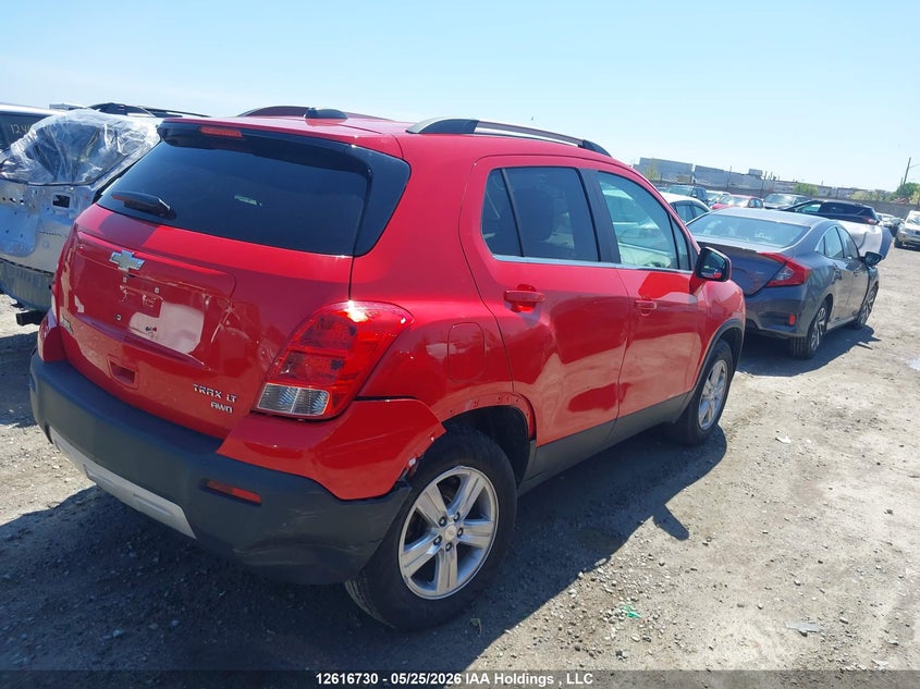Vin: 3gncjpsb5gl263266, lot: 3015714, chevrolet trax lt 20164