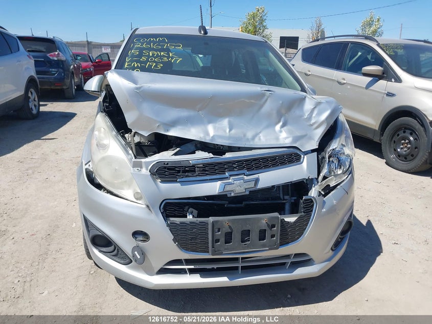 2015 Chevrolet Spark 1Lt VIN: KL8CD6S91FC806347 Lot: 12616752