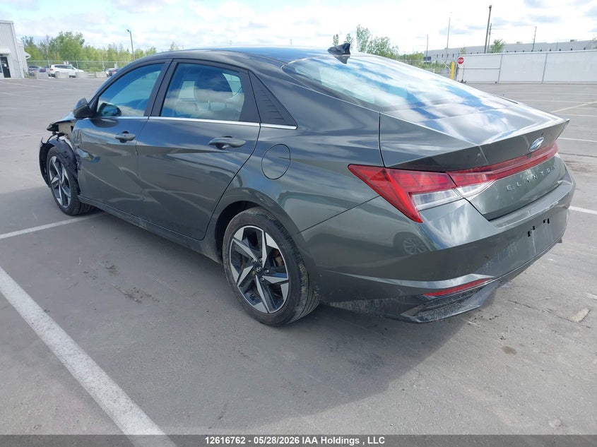 Vin: kmhln4ag4pu572219, lot: 3015747, hyundai elantra luxury ivt with two-tone interior 20233