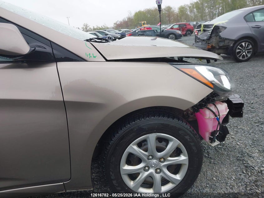 2014 Hyundai Accent Gl VIN: KMHCT4AE1EU749682 Lot: 12616782
