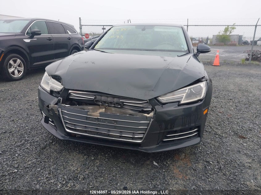 2017 AUDI A4 SEDAN 2.0L I-4 DI, DOHC, VVT, TURBO, 252HP