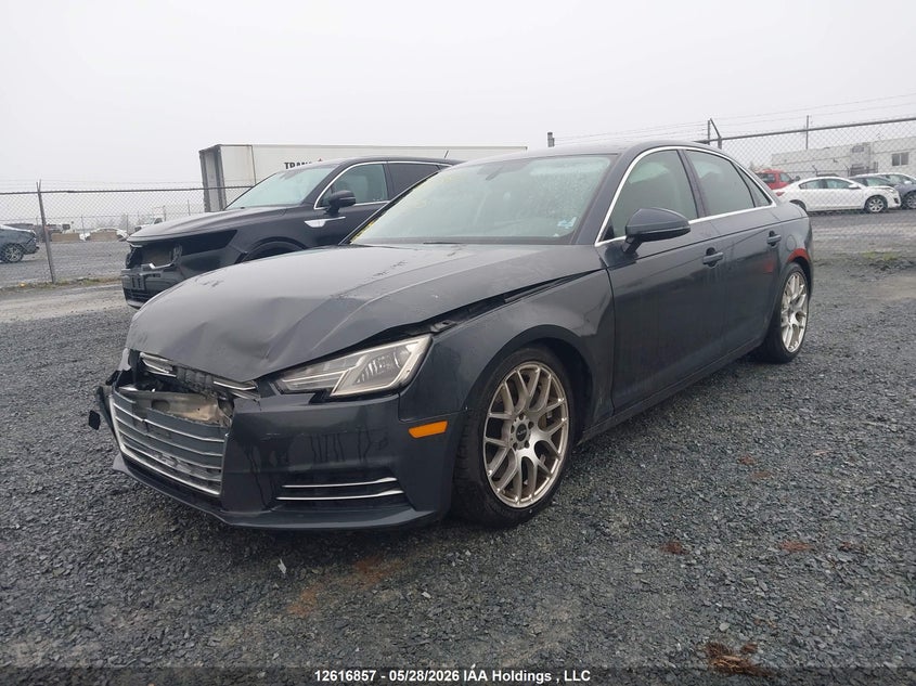 Vin: wauanaf49hn020765, lot: 3015853, audi a4 2.0t komfort 20172