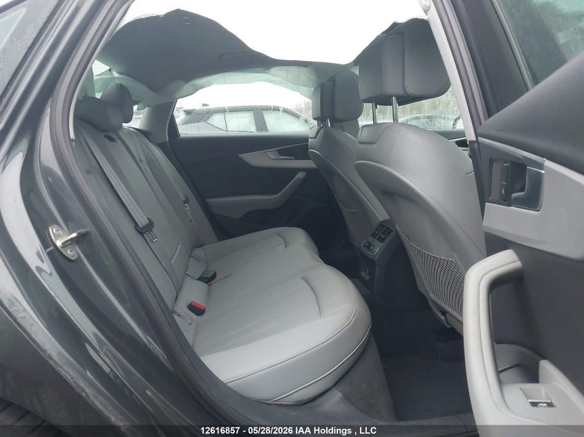 2017 AUDI A4 SEDAN 2.0L I-4 DI, DOHC, VVT, TURBO, 252HP