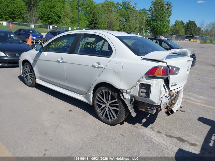 Vin: ja32u8fw8hu606463, lot: 3015914, mitsubishi lancer gts 20173